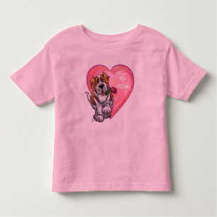 St. Bernard Valentinstag Kleinkind T-shirt