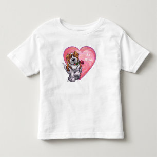 St. Bernard Valentinstag Kleinkind T-shirt