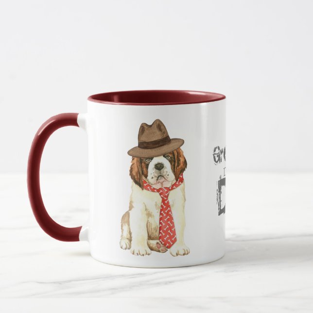 St. Bernard Vater Tasse (Links)