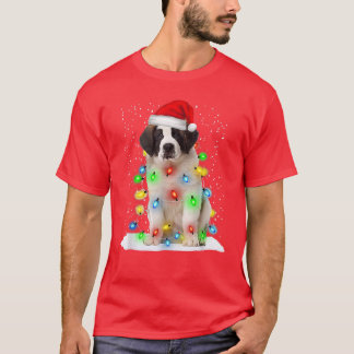 St. Bernard Weihnachts-Weihnachtsmannmütze Weihnac T-Shirt