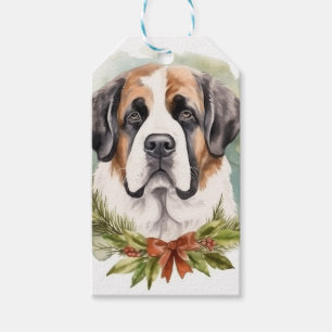 St. Bernard Weihnachtsfeiertag Geschenkanhänger