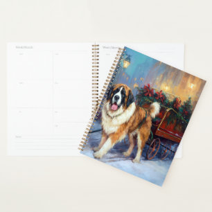 St. Bernard Weihnachtsfeiertag Planer