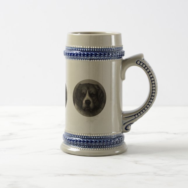 St. Bernhard Bierglas (Rechts)