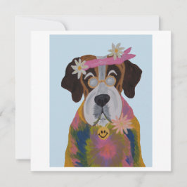 St. Bernhard  Dankeskarte