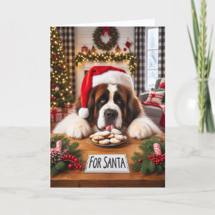 St. Bernhard Karte Nicht Santa