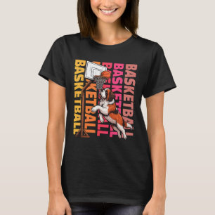 St. Bernhard Sketll Sport Hundeliebhaber  T-Shirt