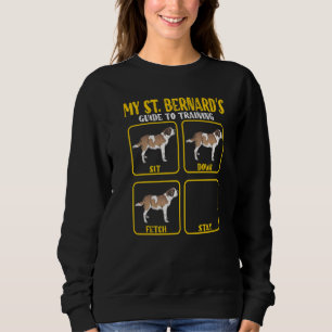 St. Bernhard St. Bernhard Hundetraining Anleitung  Sweatshirt