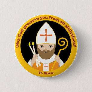 St. Blaise Button