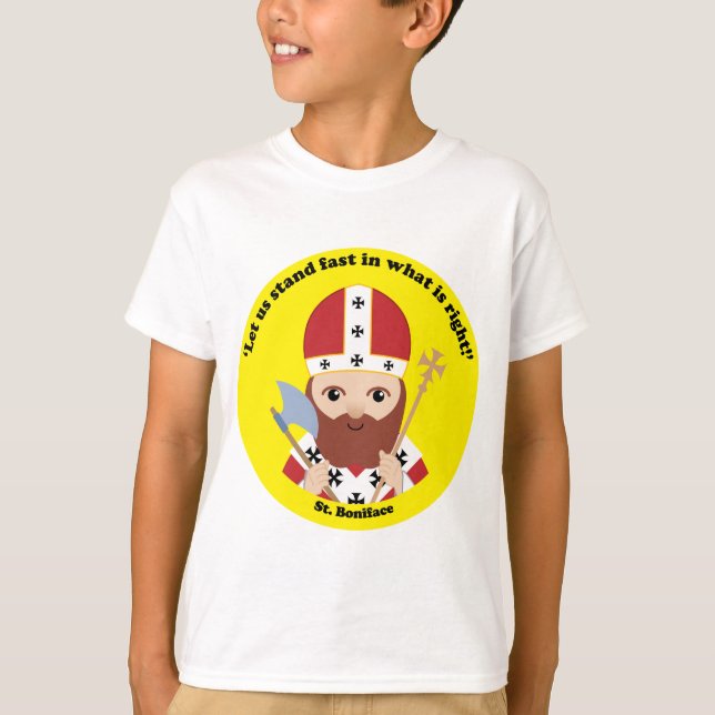 St Boniface T-Shirt (Vorderseite)