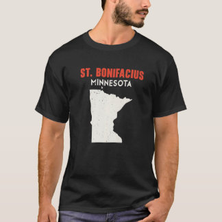 St Bonifacius Minnesota USA Staat America Travel M T-Shirt