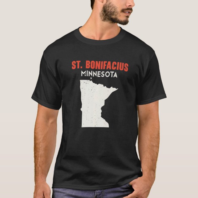 St Bonifacius Minnesota USA Staat America Travel M T-Shirt (Vorderseite)