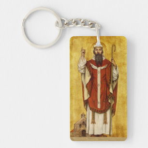 St. Bonifatius von Mainz - Patron der Erzieher Schlüsselanhänger