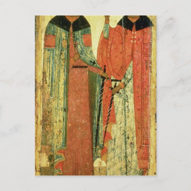St. Boris und St. Gleb, Moskau Postkarte (Vorderseite)