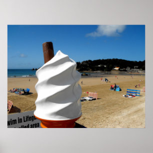 St Brelade's Beach Poster