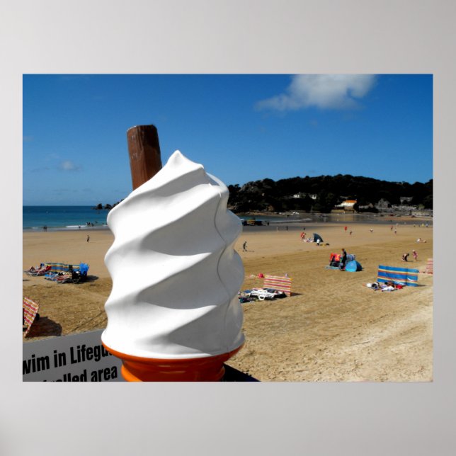 St Brelade's Beach Poster (Vorne)