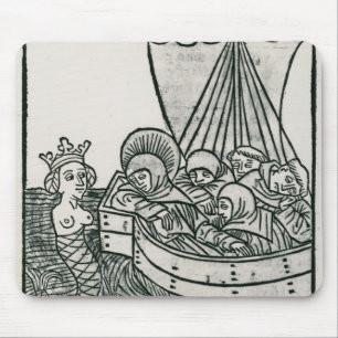St. Brendan und die Sirene Mousepad