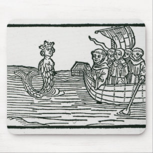 St. Brendan und die Sirene Mousepad