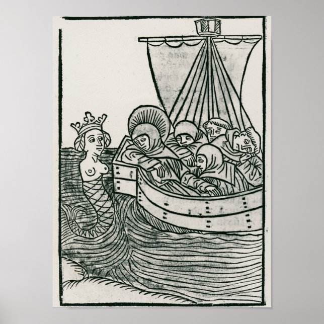 St. Brendan und Siren Poster (Vorne)