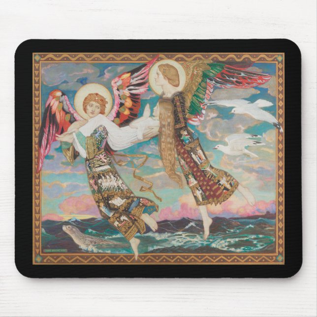 St. Bride, c. 1913 von John Duncan Mousepad (Vorne)