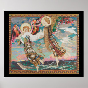 St. Bride, c. 1913 von John Duncan Poster