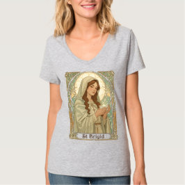 St. Brigid, die Schutzpatronin der Milchwirtschaft T-Shirt