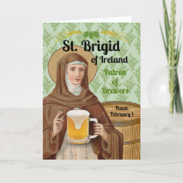 St. Brigid of Ireland and Her Barrel of Beer Karte