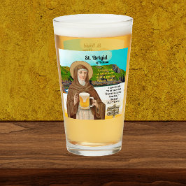 St. Brigid of Ireland and Her Lake of Beer Glas