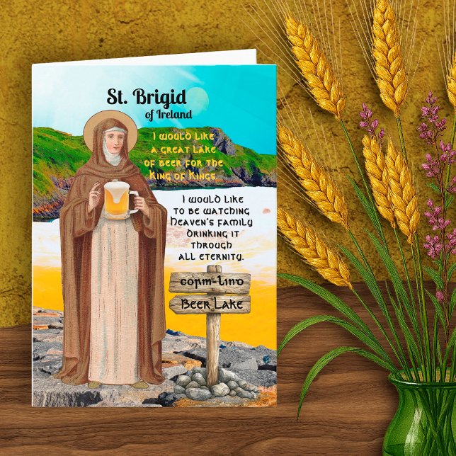 St. Brigid of Ireland and Her Lake of Beer Karte (Von Creator hochgeladen)