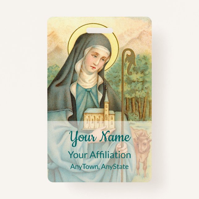 St. Brigid of Ireland (M 014) Ausweis (Vorderseite)