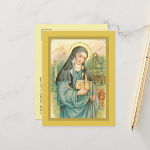St. Brigid of Ireland (M 014) Postkarte