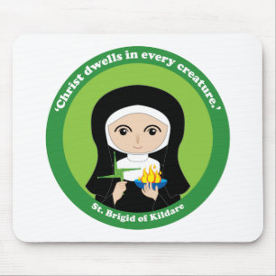 St. Brigid of Kildare Mousepad