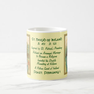 St. Brigid von Irland (M 014) Kaffeetasse 2a