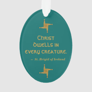 St. Brigid von Irland (M 014) Ornament