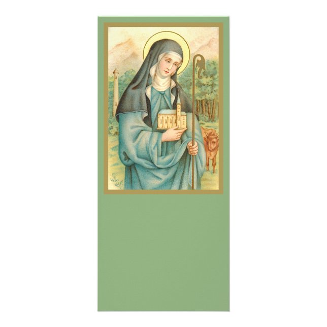 St. Brigid von Irland (M 014) Werbekarte (Vorne)