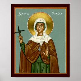St. Brigids Kreuz Poster