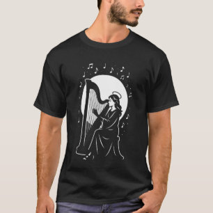 St. Cäcilia Firmung Harfe Katholische Patronin T-Shirt