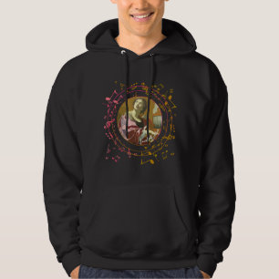 St. Cäcilia Patronin der Musiker Katholische Musik Hoodie