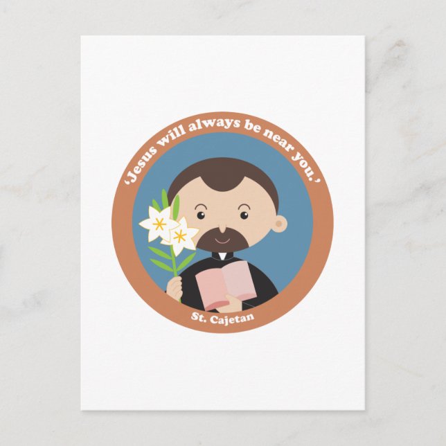 St Cajetan Postkarte (Vorderseite)