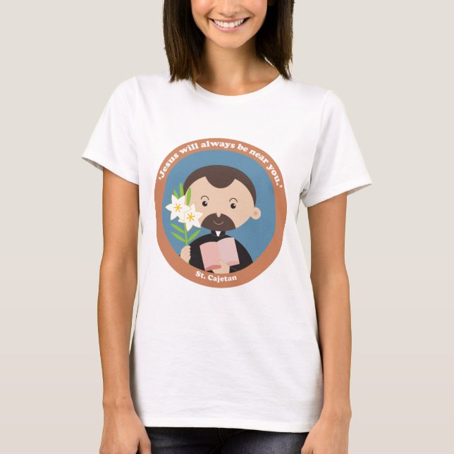 St Cajetan T-Shirt (Vorderseite)