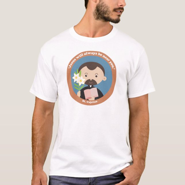 St Cajetan T-Shirt (Vorderseite)