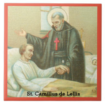 St. Camillus Comforting an Invalid (M 021)
