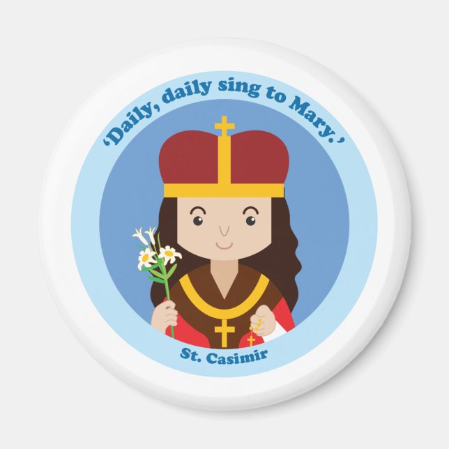 St. Casimir Magnet (Vorne)