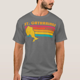 St Catharines Ontario Kanada Vintag depressiv T-Shirt