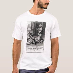St. Catherine, die einen Dämon von einer Frau T-Shirt