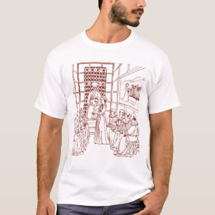 St Catherine Disputing mit Wissenschaftlern von Ma T-Shirt