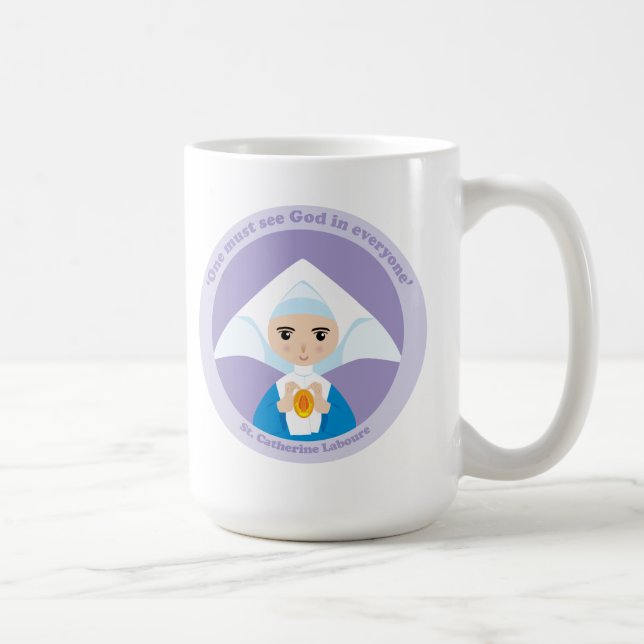 St. Catherine Laboure Tasse (Rechts)