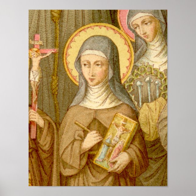 St. Catherine of Bologna (SAU 027) 11"x14" only Poster (Vorne)