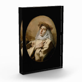 St. Catherine of Siena Hl. Katharina Siena Tiepolo Fotoblock