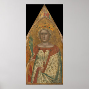 St. Catherine, Pietro Lorenzetti Kunst, Dichtung u Poster