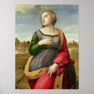 St. Catherine von Alexandria, 1507-8 Poster